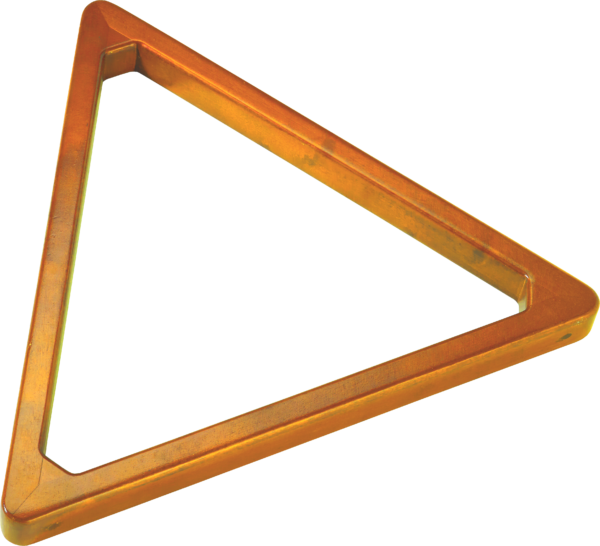 Heavy Duty Wooden Triangle Rack - Honey